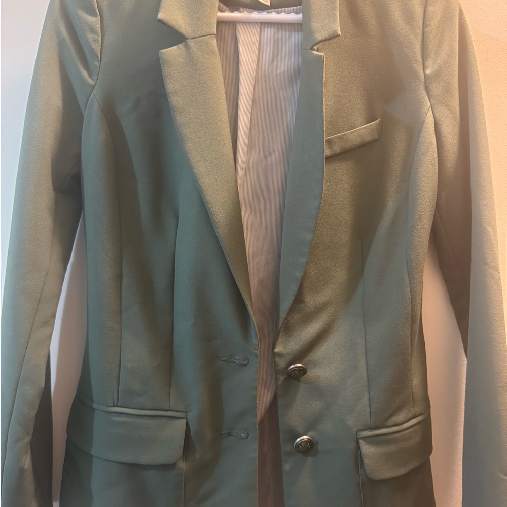 Women's Green Blazer